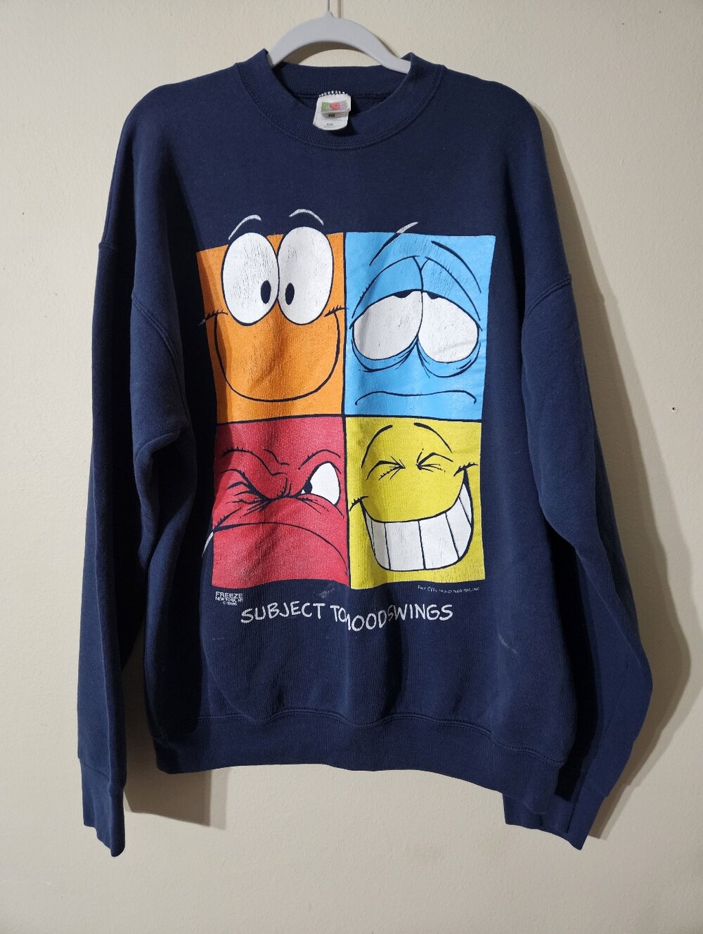 Vtg 1996 Mood Swings Sweatshirt XL
